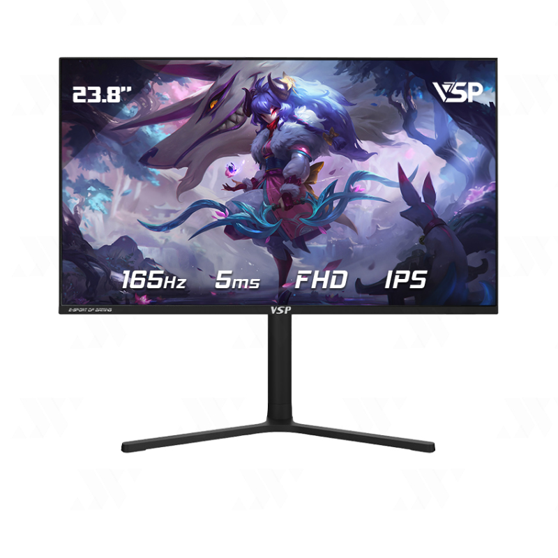 Màn hình máy tính LCD VSP VG248B | 24 inch/Full HD/Tấm nền IPS/165Hz Chính Hãng