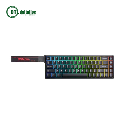 Bàn phím cơ gaming Aula WIN60HE có dây