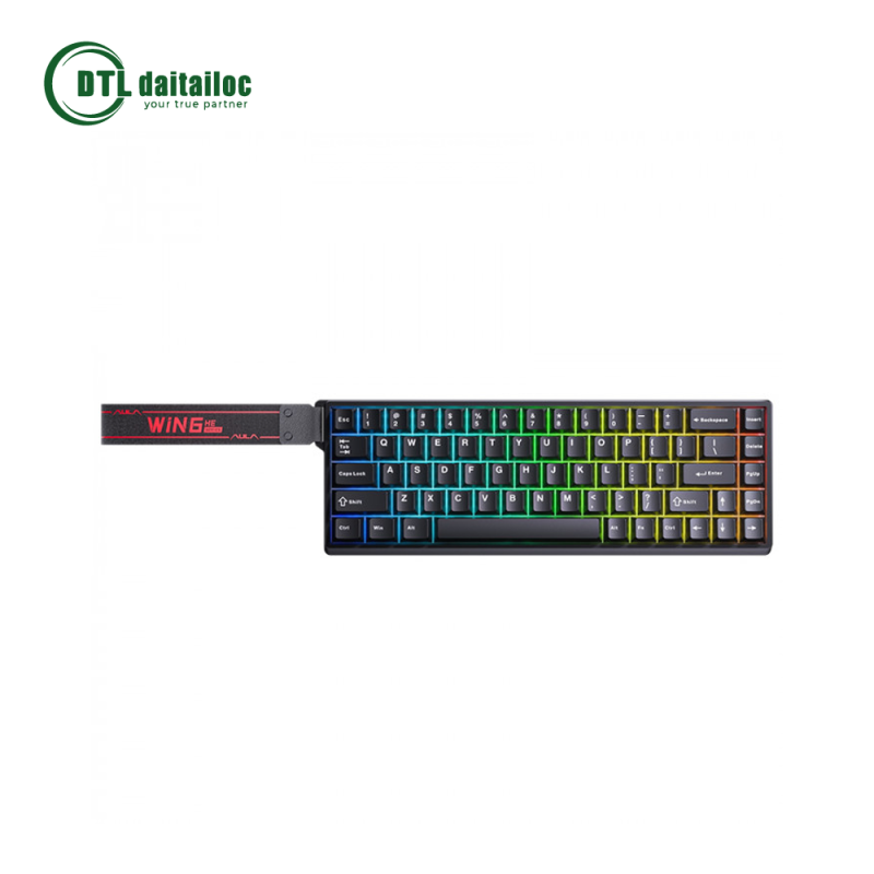 Bàn phím cơ gaming Aula WIN68HE có dây