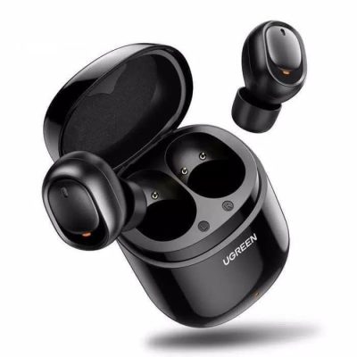 Tai nghe Bluetooth UGREEN 80311 – Âm thanh Hifi True Wireless chống nước IPX5 sạc 3 giờ nghe nhạc 18 giờ cổng sạc Micro USB