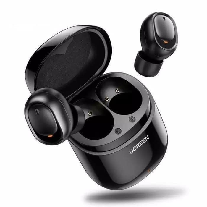 Tai nghe Bluetooth UGREEN 80311 – Âm thanh Hifi True Wireless chống nước IPX5 sạc 3 giờ nghe nhạc 18 giờ cổng sạc Micro USB