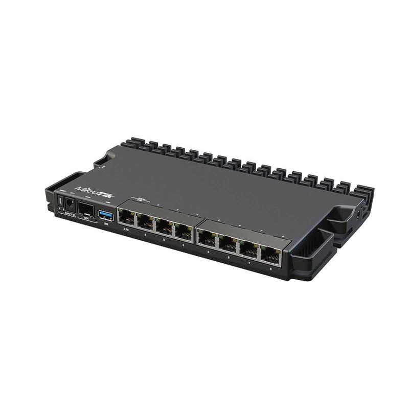Router Mikrotik RB5009UG+S+IN CPU Quad-core 1.4Ghz, RAM 1GB, 7 cổng RJ45 Gb, 1 cổng RJ45 2.5Gb, SFP 10Gb
