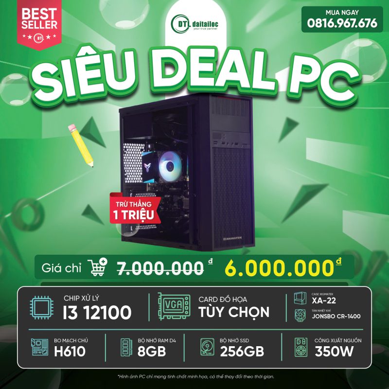 PC ĐTL Homework I3 12100