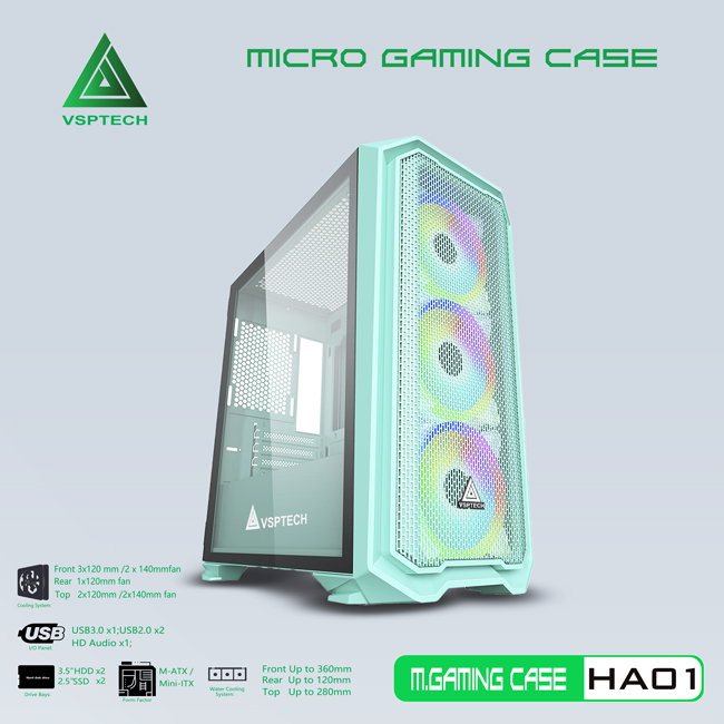 Case VSP HA01 xanh
