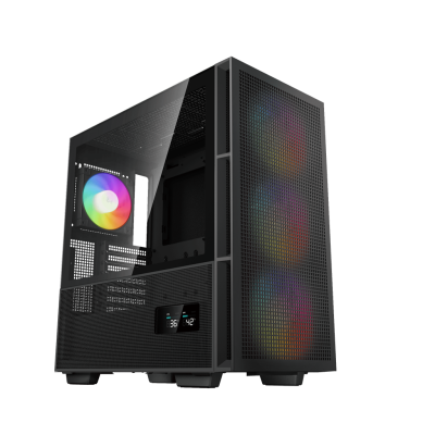 Thùng máy Case Deepcool CH560 Digital | Kèm sẵn 4 Fan ARGB, Black / White
