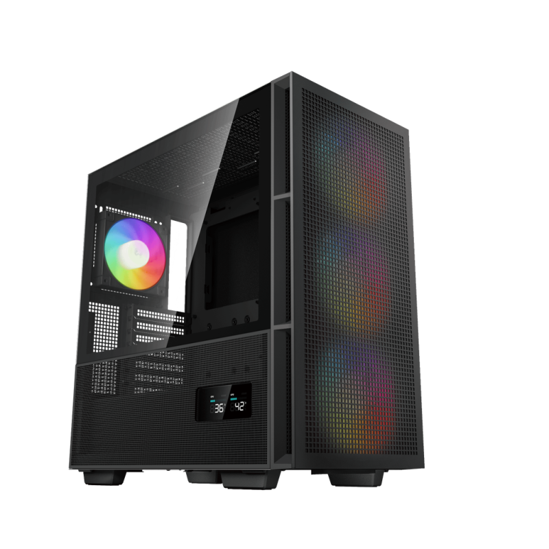 Thùng máy Case Deepcool CH560 Digital | Kèm sẵn 4 Fan ARGB, Black / White