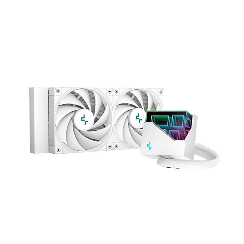 Tản nhiệt nước deepcool 520 LT trắng