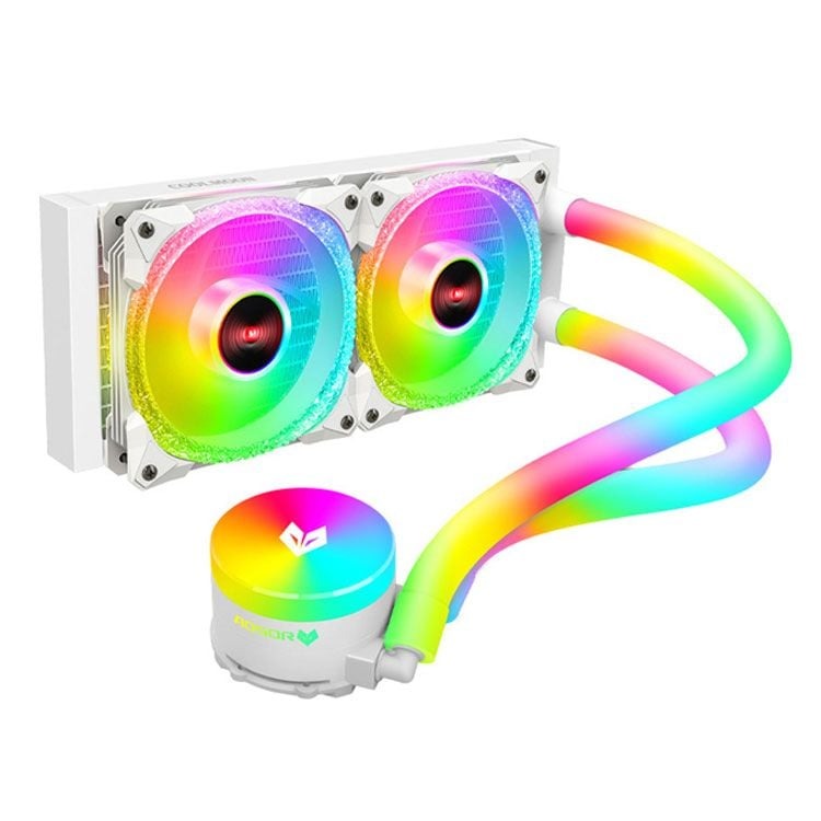 Tản nhiệt nước Coolmoon Aosor AS240 mặt gương vô cưc