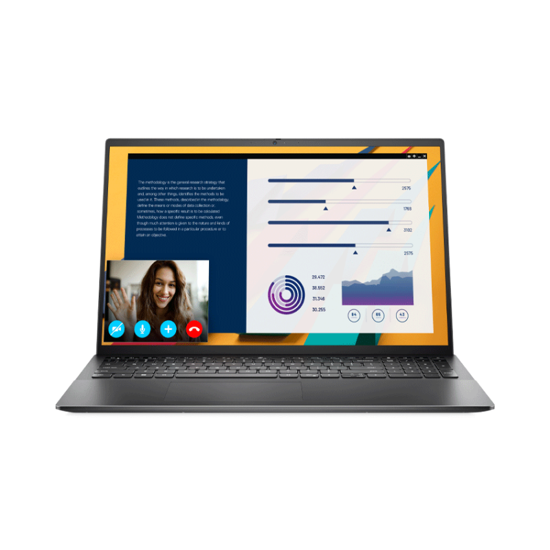 Laptop Văn Phòng Dell ins 5620 Core i5-1240P 16G SSD512 VGA Intel Màn 16.0FHD Win 11-Vỏ Nhôm Màu Bạc